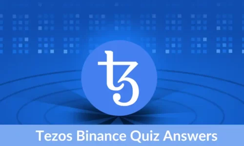Earn Free XTZ Tokens From Binance Tezos Quiz Answers | Solved