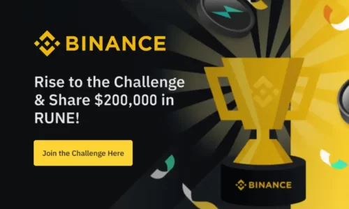 Binance Spin & Win $RUNE Upto 50 Worth $100 | Rise To The Challenge