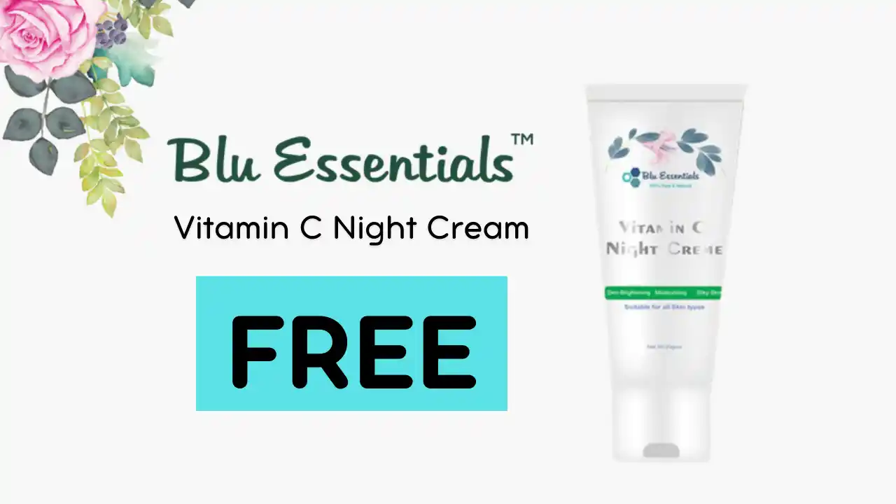Read more about the article Blue Essentials Free Vitamin C Night Cream Sample | No Shipping Charges