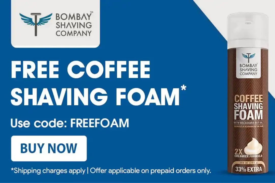 Bombay Shaving Company Free Shaving Foam Sample Worth Rs.295