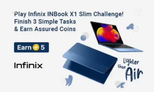 Flipkart Infinix INBook Challenge Quiz Answers: Earn Free 5 Supercoins