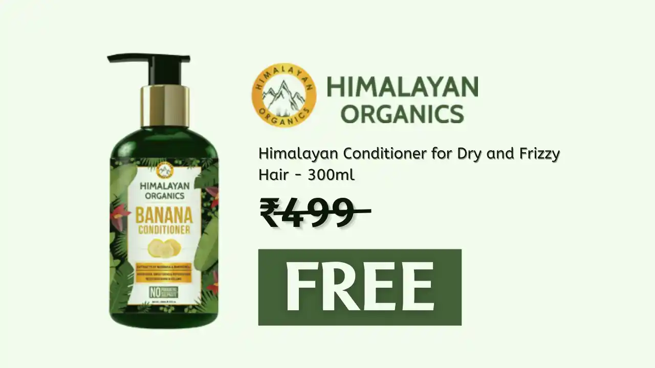 Read more about the article Himalayan Free Hair Conditioner 300ml Of ₹499 Price