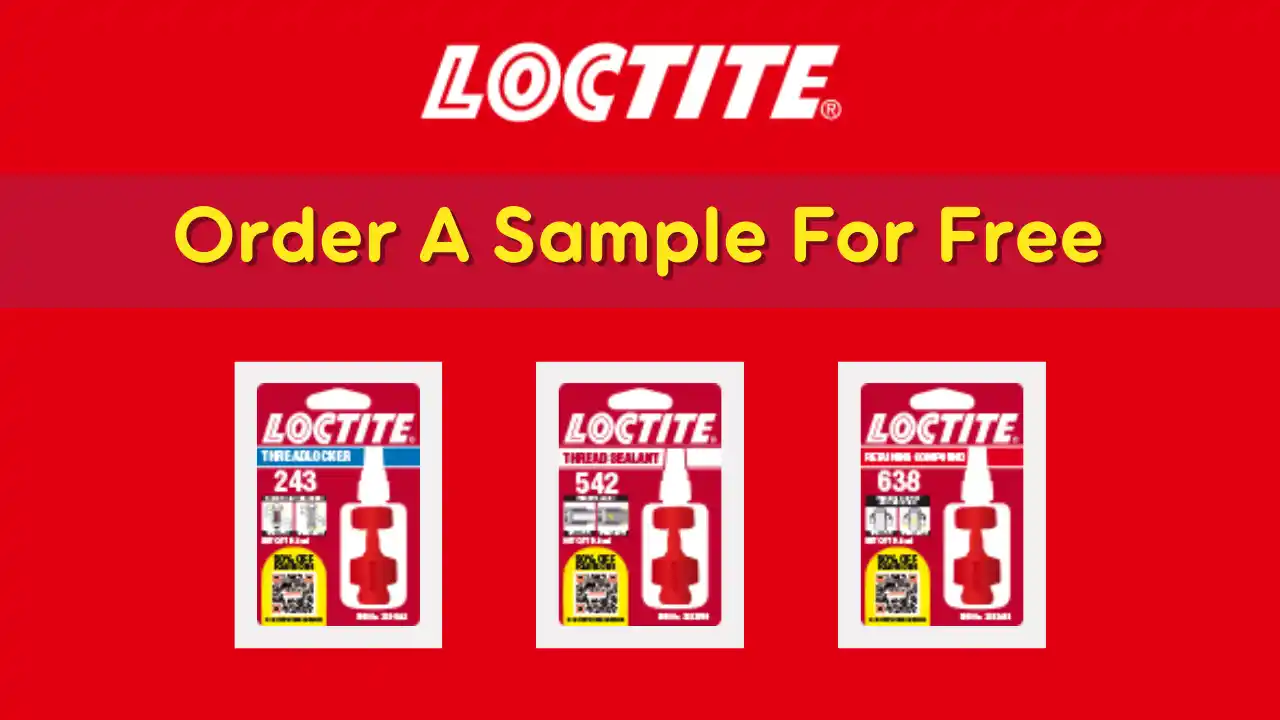 Read more about the article LOCTITE Thread Sealant Free Sample | No Shipping Charges