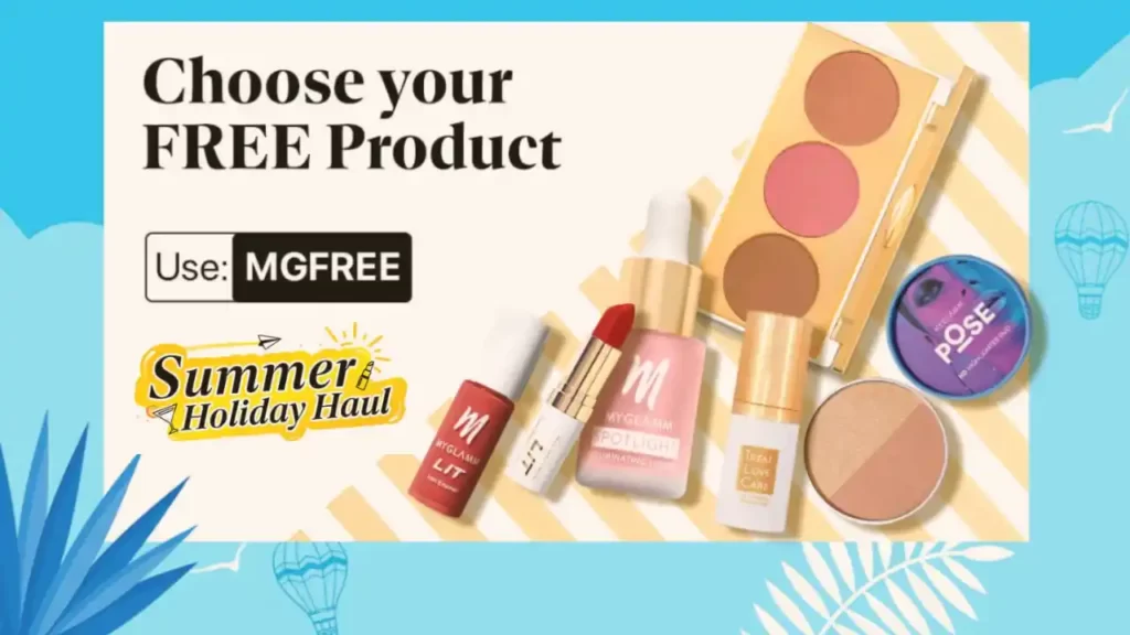 MyGlamm Free Product Coupon Code