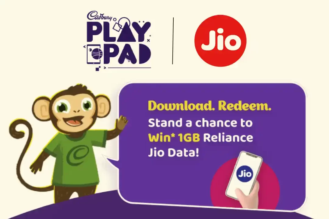 MyJio Cadbury Play Pad Game: Win Free 1 GB Reliance Jio Data