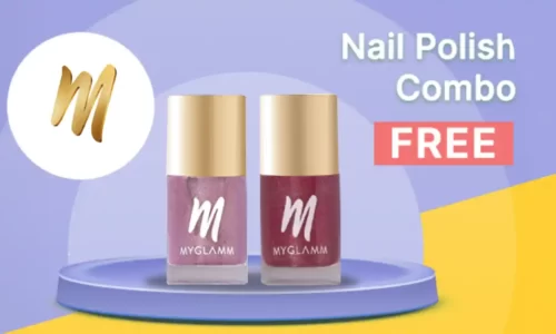 Paytm MyGlamm Free Nail Polish Combo Of 2 Worth ₹498