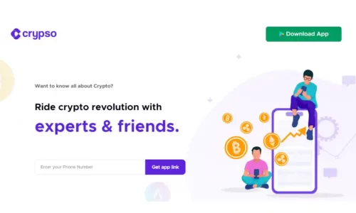 Crypso referral code: 8f5fohvc | Complete KYC & Rewards steps & Earn Rs.450.