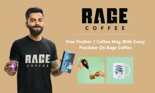 Rage Coffee Free Frother Worth ₹400 + Flat ₹350 Paytm Cashback