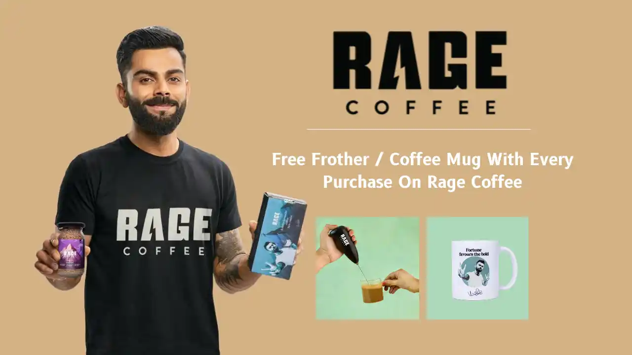 Read more about the article Rage Coffee Free Frother Worth ₹400 + Flat ₹350 Paytm Cashback