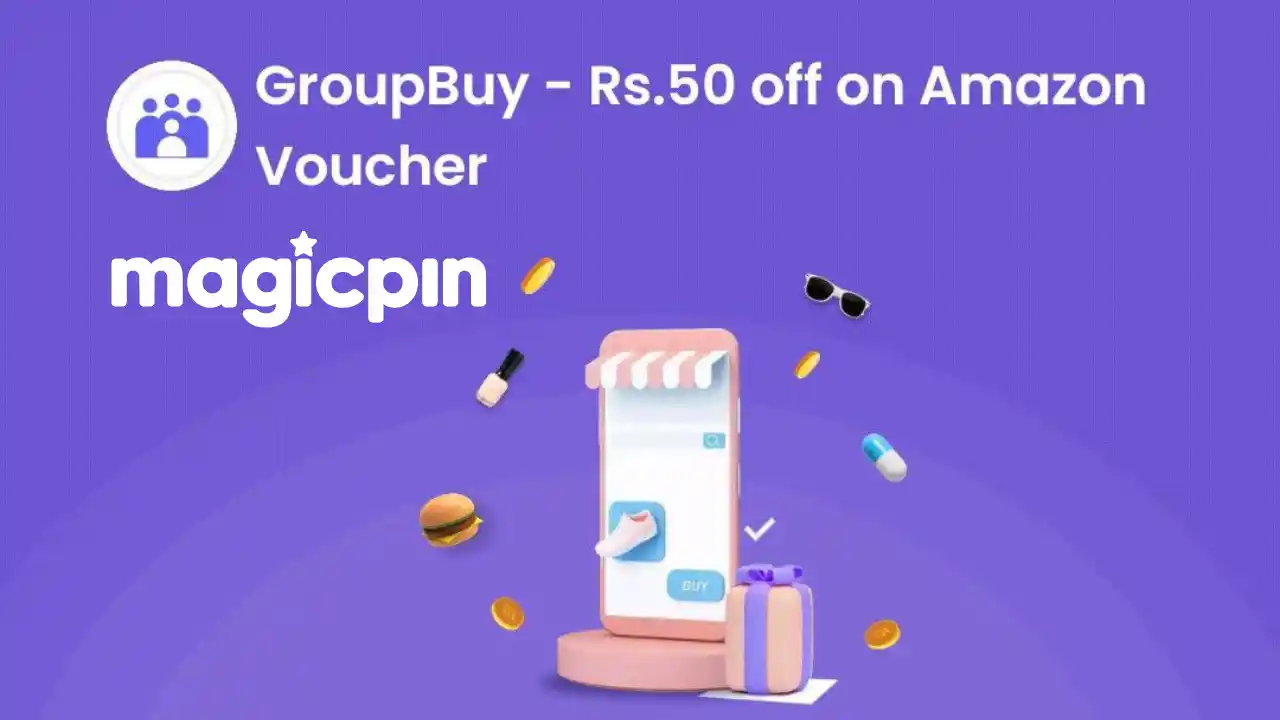 Read more about the article Magicpin Group Buy: Flat Rs.50 Off On Amazon Voucher Worth Rs.100