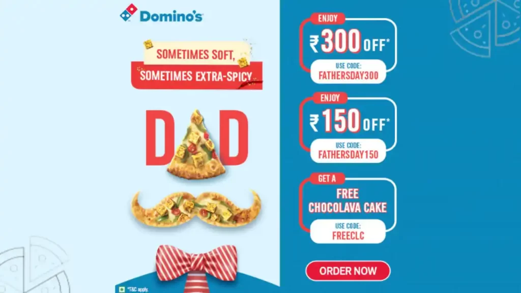 Dominos Father's Day