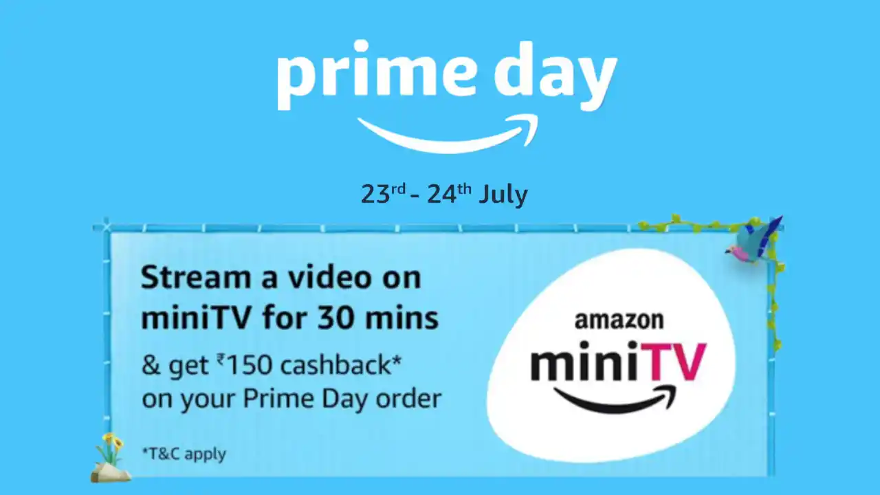 Read more about the article Amazon MiniTV Rs.150 Cashback On Streaming A Video For 30 Mins
