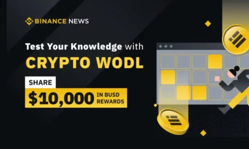 Binance News Crypto WODL: Play & Share 10,000 $BUSD Rewards