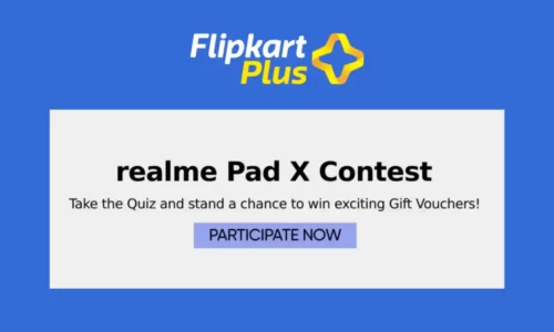 Flipkart Realme Pad X Quiz Answers: Win Exciting Gift Vouchers