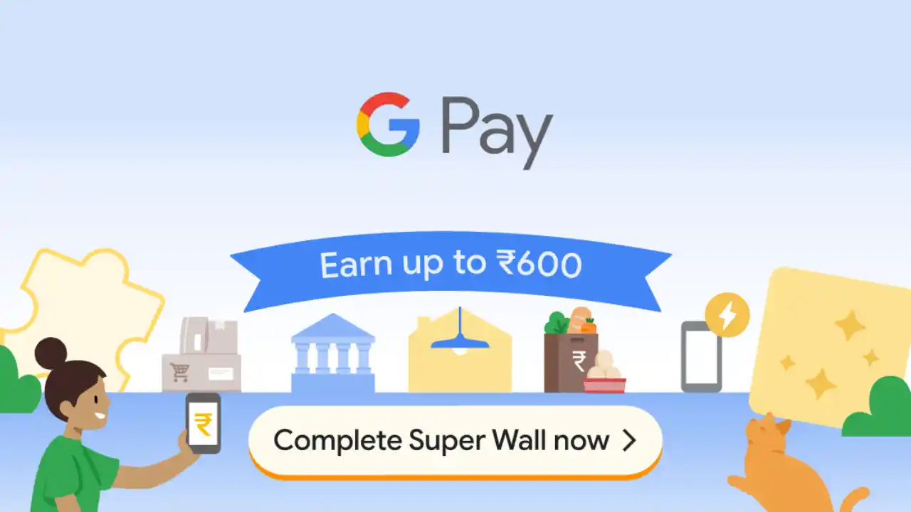 Read more about the article Google Pay Super Wall Game: Complete Tasks & Earn Upto ₹600 