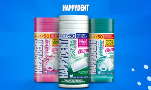 Happydent Assured Rs.50 Cashback On Every Rs.50 Pack