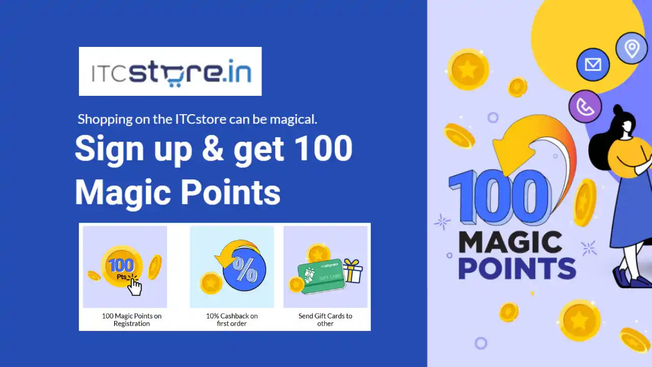 Read more about the article ITC Store Magic Box: Free Rs.100 Magic Points | 100% Usable On No Min. Order Value