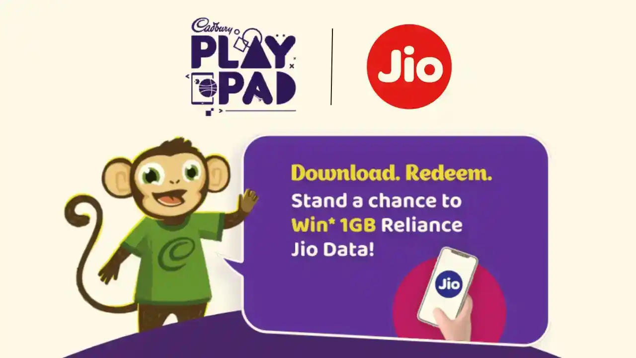 Read more about the article Jio Cadbury Play Pad Game: Redeem Activation Code & Get 1GB Free