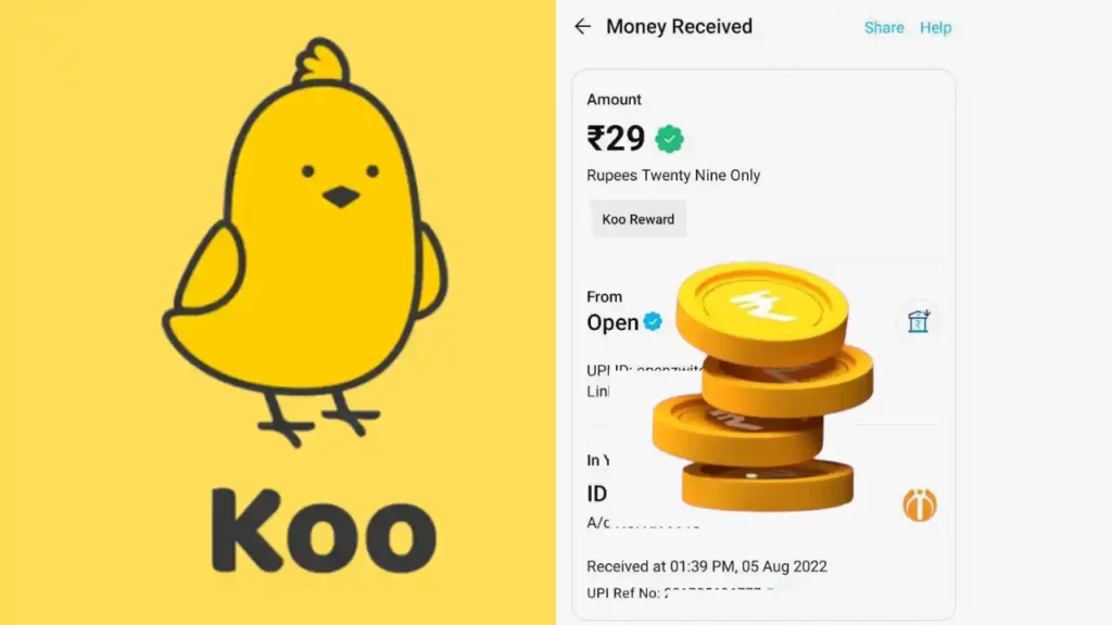 Koo App Free Paytm Cash