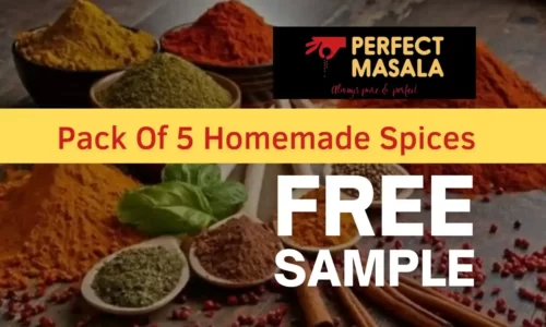 Perfect Masala Free Sample: Pack Of 5 Homemade Spices | Worth ₹250