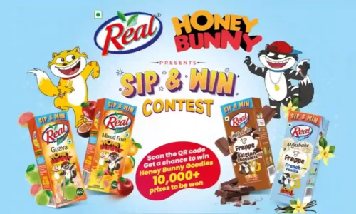 Real Sip & Win Hunny Bunny Contest: Scan QR Code & Win Goodies