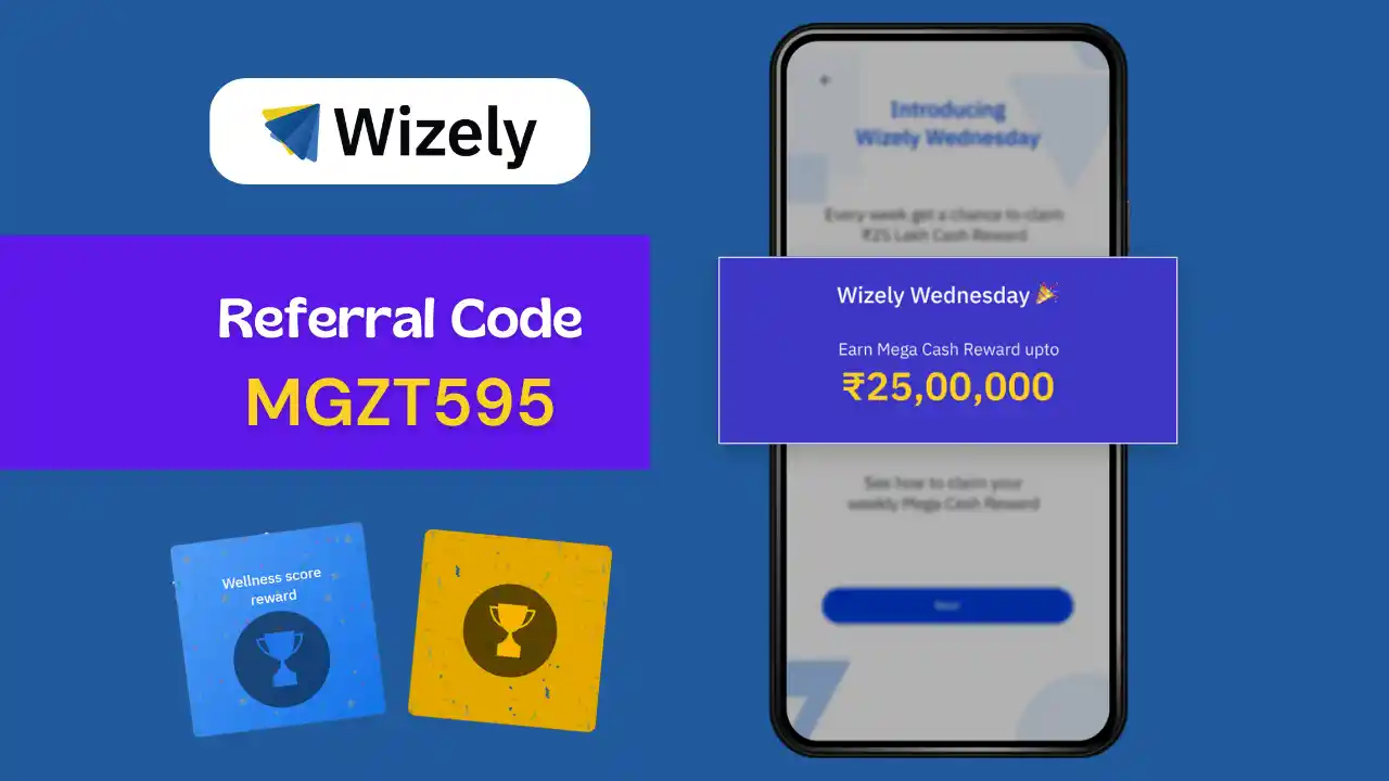 Read more about the article Wizely Referral Code: Signup & Earn Upto Rs.100 | Refer & Earn