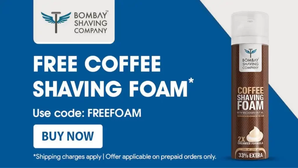 Free Coffee Shaving Foam