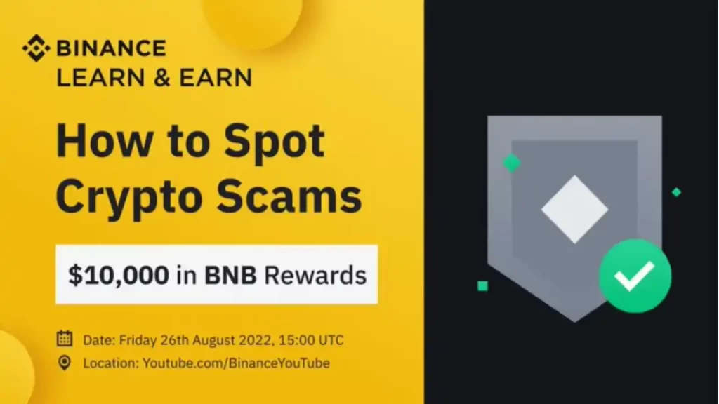 Binance How To Spot Crypto Scams Quiz Answers
