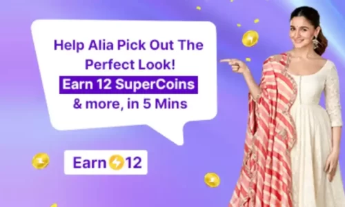 Flipkart Alia’s Wardrobe Challenge: Complete & Win Free 12 Super Coins