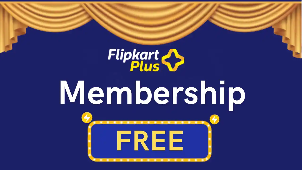 Read more about the article Flipkart Plus Membership Free For 3 Months @ ₹0 + Unlimited Benefits