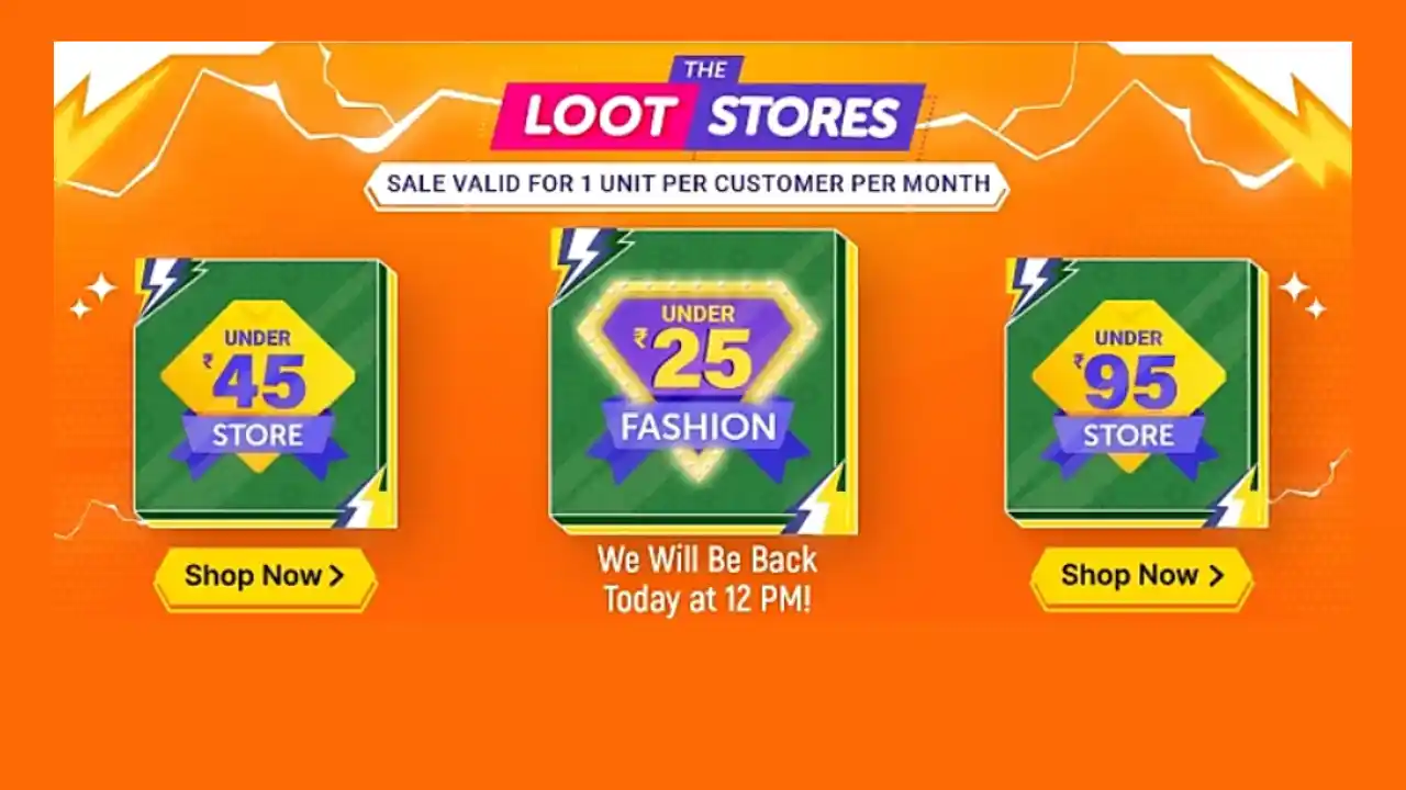 Read more about the article Flipkart Shopsy Rs.25 Store Offer @ 12 PM Today | The Loot Stores