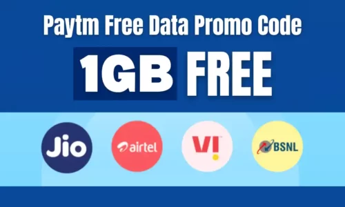 Paytm Free 1GB Data Promo Code – DATA15 | For JIO, Airtel, Vi