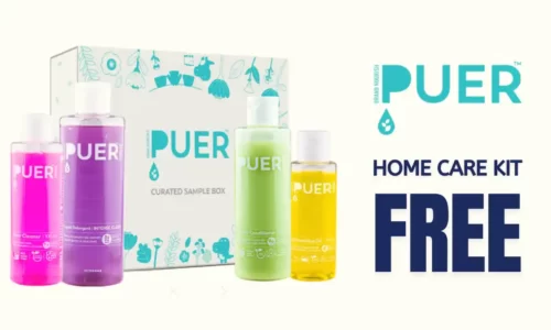 Puer Free Home Care Kit Sample Box With 4 Products | 100% OFF