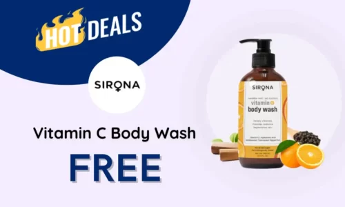 Sirona Free Vitamin C Body Wash Worth ₹399 Using Paytm Points | 100% OFF