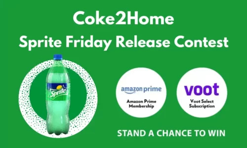Sprite Friday Release Code: Win Free Amazon Prime & Voot Subscription