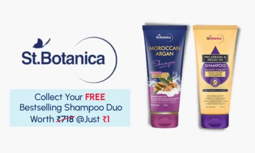 St Botanica Shampoo @ Rs.1 Worth ₹718 | Free Shampoo Duo