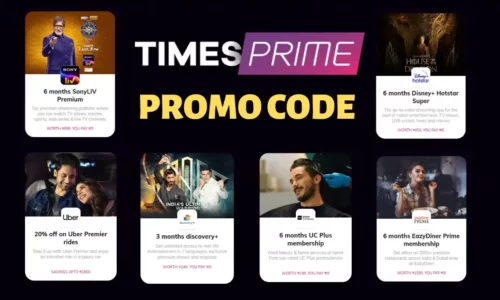 Times Prime Promo Code: Get 12 Months Subscription @ ₹459 | 20+ Subscriptions