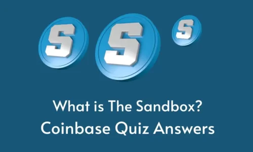 What is The Sandbox? Coinbase Quiz Answers | Learn & Earn $3 SAND