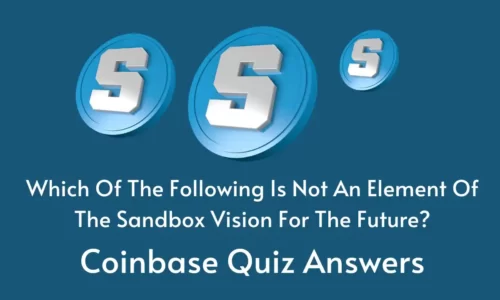 Which Of The Following Is Not An Element Of The Sandbox Vision For The Future?