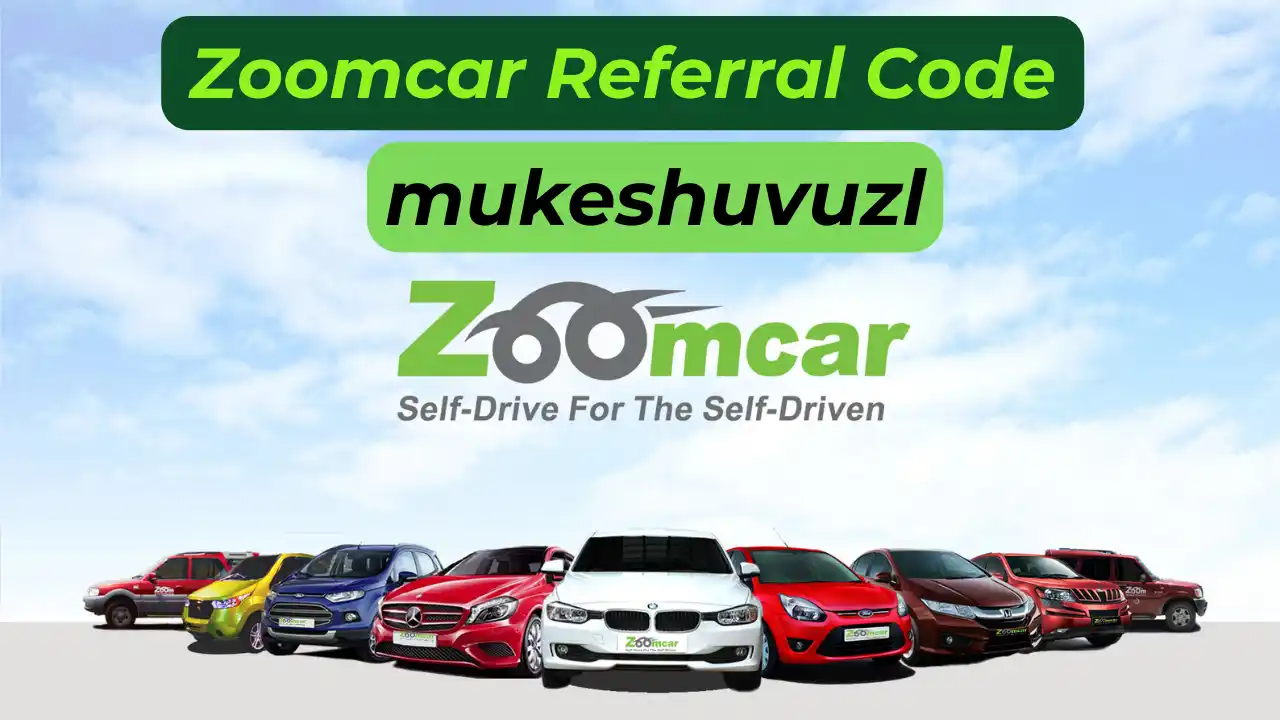 Read more about the article ZoomCar Referral Code: Flat ₹1200 Discount On Your First Ride