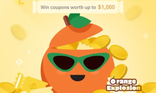 Win Upto $1000 Worth Of Coupons From The Binance Orange Explosion Game