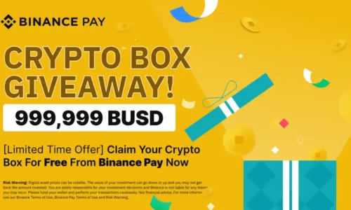 Binance Crypto Box Giveaway: Claim Upto 10 BUSD For Free