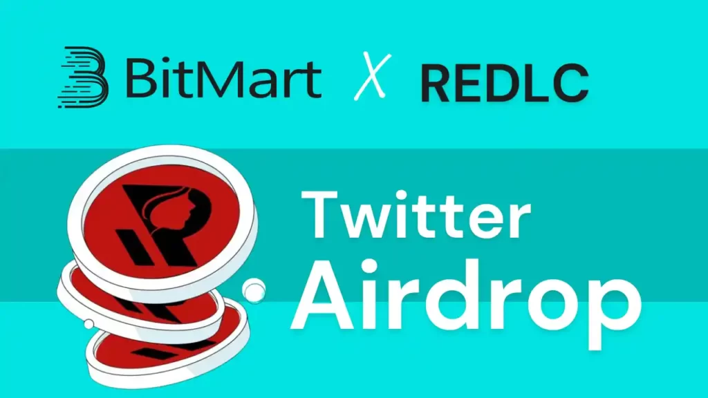BitMart REDLC Twitter Airdrop