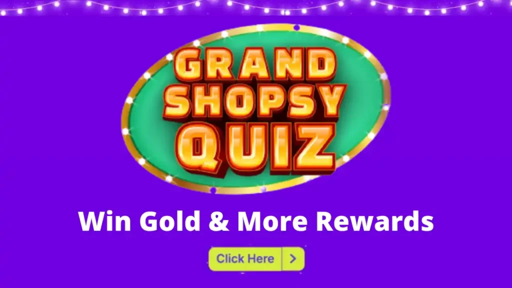 Grand Shopsy Quiz