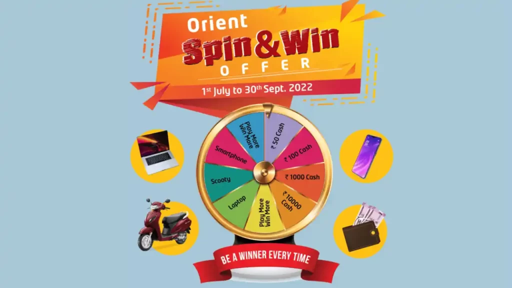 Orient Spin And Win