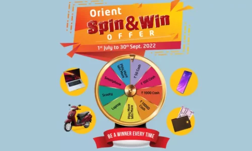 Orient Fan Spin And Win QR Code: Free Upto ₹10000 Mobikwik Cash Or Mega Prize
