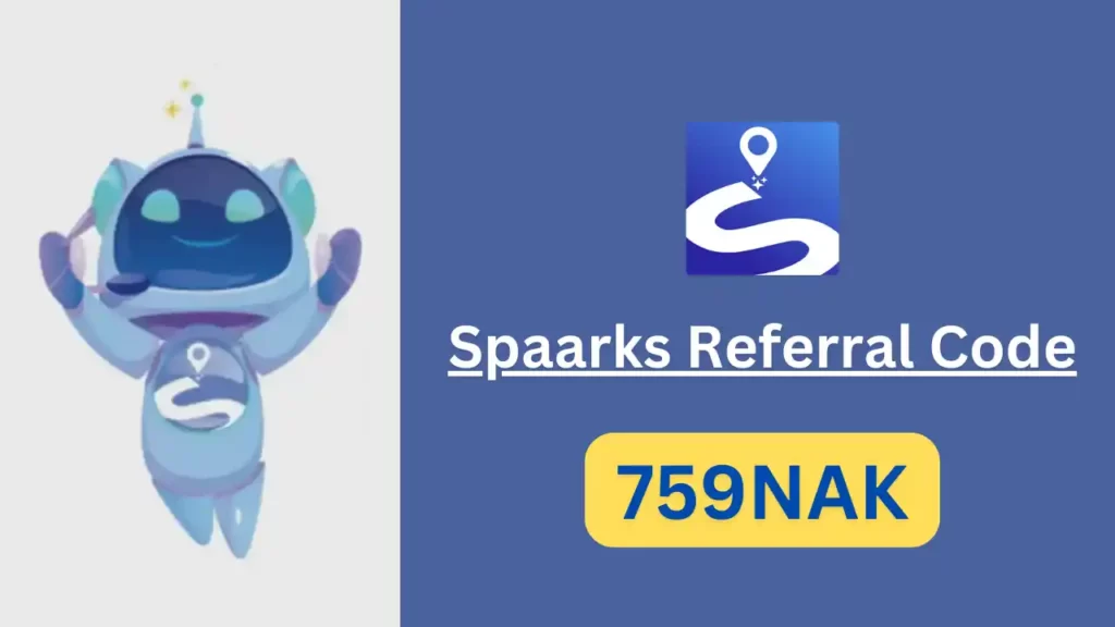 Spaarks Referral Code