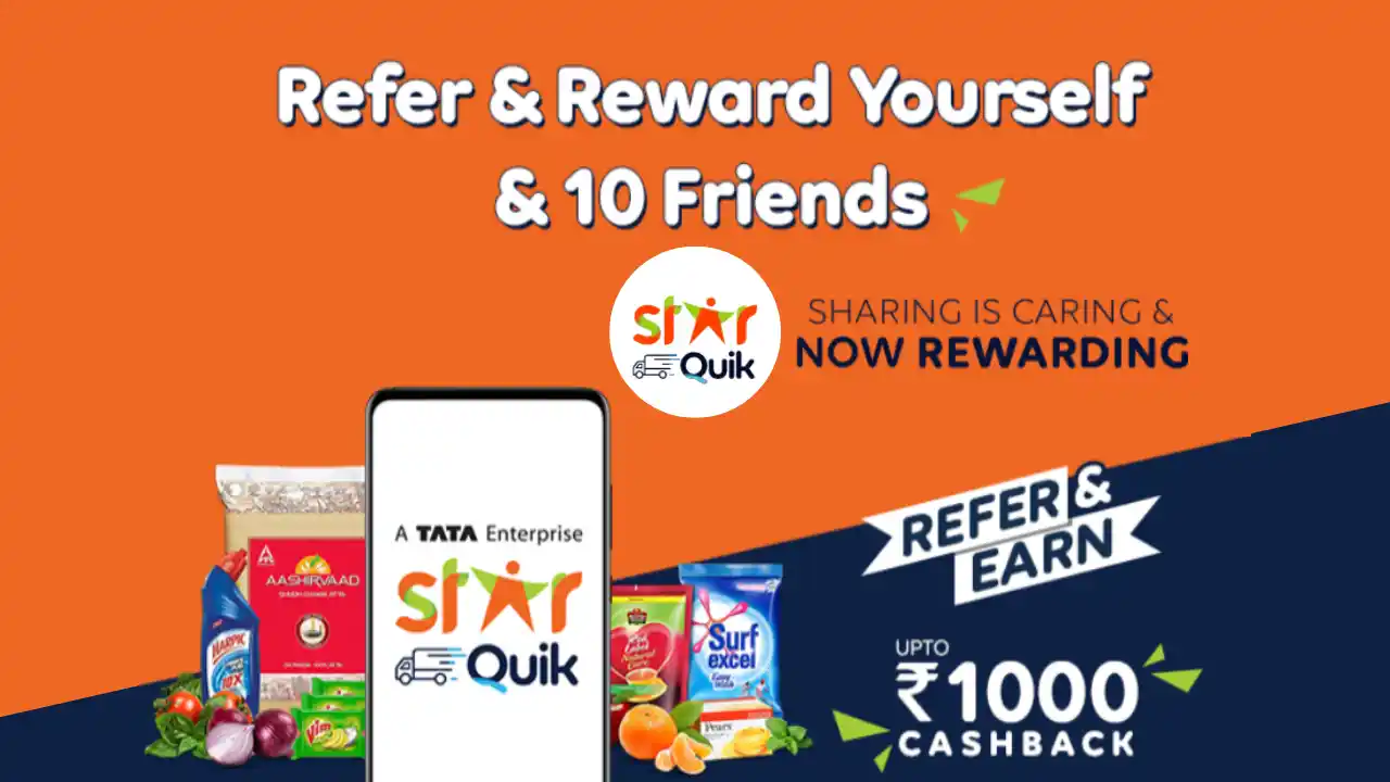 Read more about the article StarQuik Referral Code: Refer & Earn Free Upto ₹1000 Wallet Cash