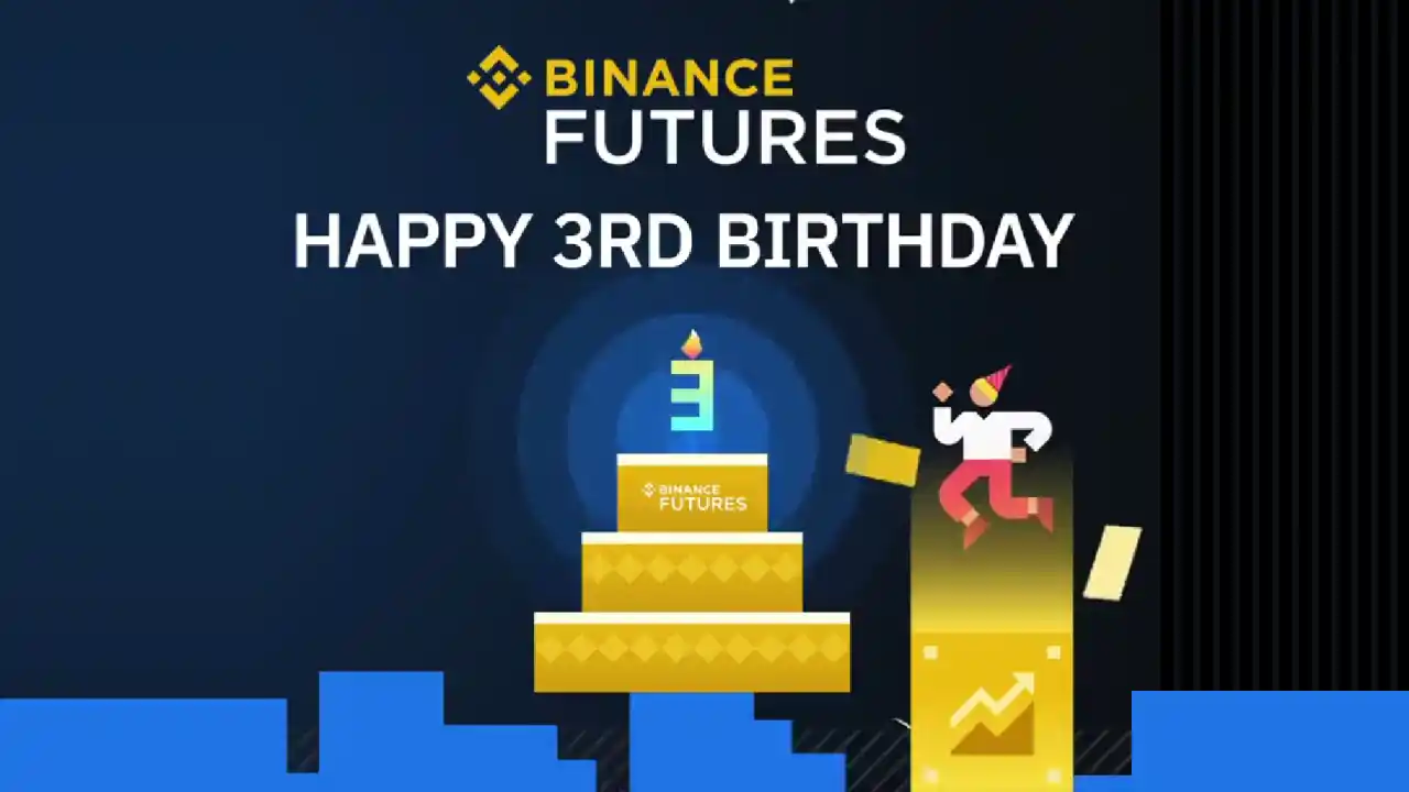 Read more about the article $10 BUSD Tokens Free From Binance Futures Turns 3 Birthday Giveaway