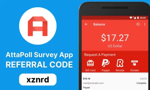 AttaPoll Referral Code: xznrd | Take Surveys & Earn Upto $20 Every Month